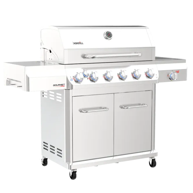 Hovedbilde Nexgrill Gourmet Pro 6-Brenner Gassgrill | Rustfritt Stål