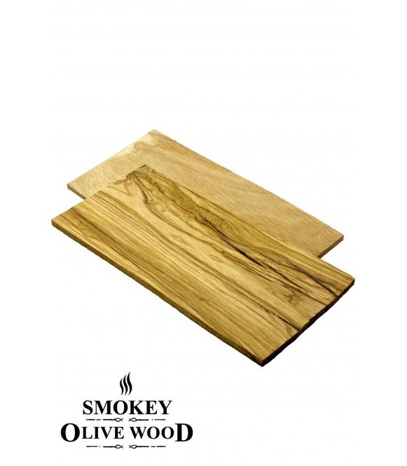 Hovedbilde Smokey Olive Wood Grillplanker oliventre 2 stk