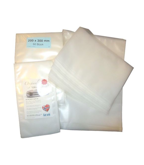 Hovedbilde Lava vakuumposer med struktur 20x50 cm 500 stk