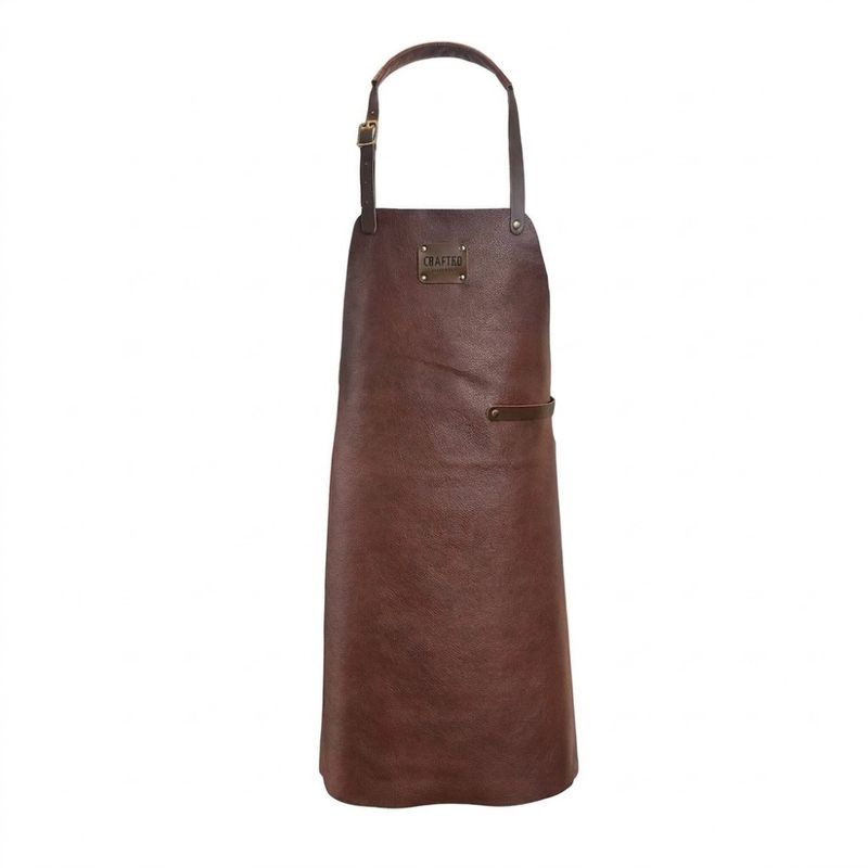 Soft Leather Apron Chestnut