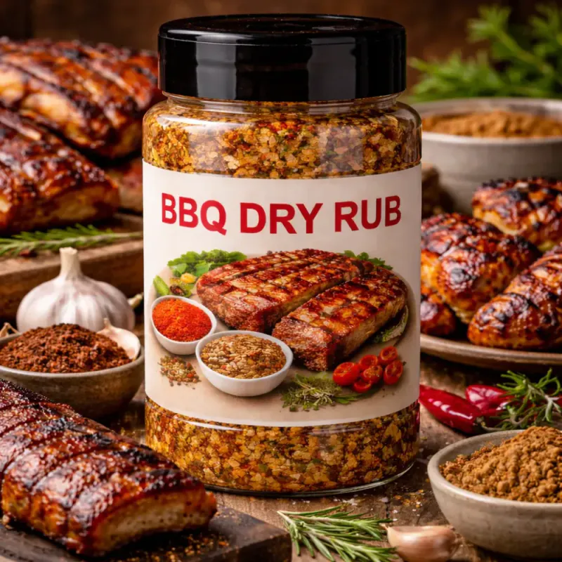 BBQ Dry Rub krydderblanding til grill og kjøtt