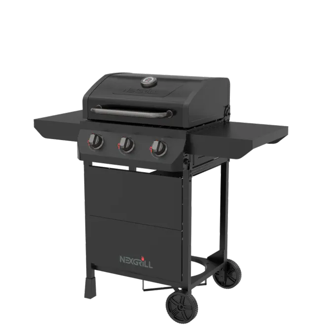 Main Image Nexgrill Classic 3-Burner Gas Grill | Matte Black