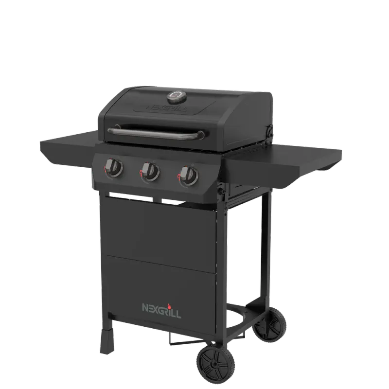 Nexgrill Classic 3-Burner Gas Grill | Matte Black