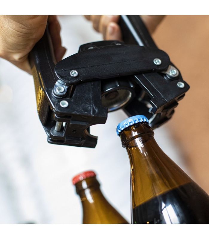 Dobbelspaks flaskelokk Ø26mm - fast