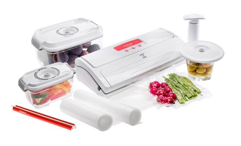 Homevac HV500 Vacuum Sealer with 14-Piece Vacuum Accessories Set