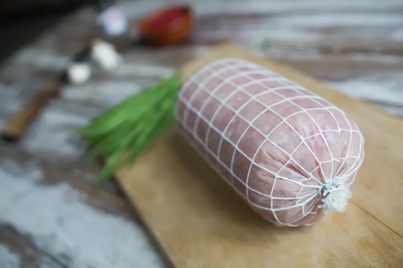 Cooking Net F-Type 50 m Roll Professional Elastic Meat Netting