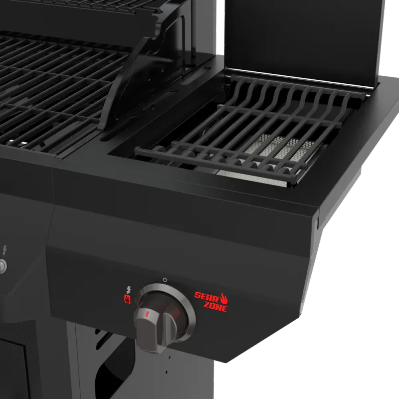 Nexgrill Deluxe 3-Brenner Gassgrill Med Searing-Sone | Sort
