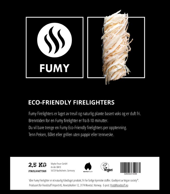 FUMY Eco-Friendly opptenningsbrikker   1,5Kg
