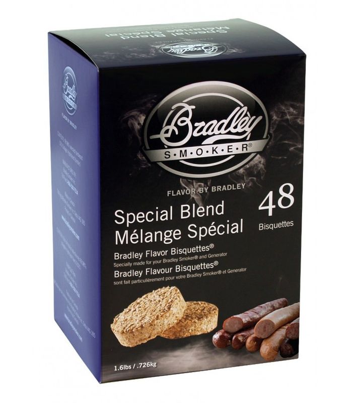 Bradley Røykebriketter av Special Blend 48-pack