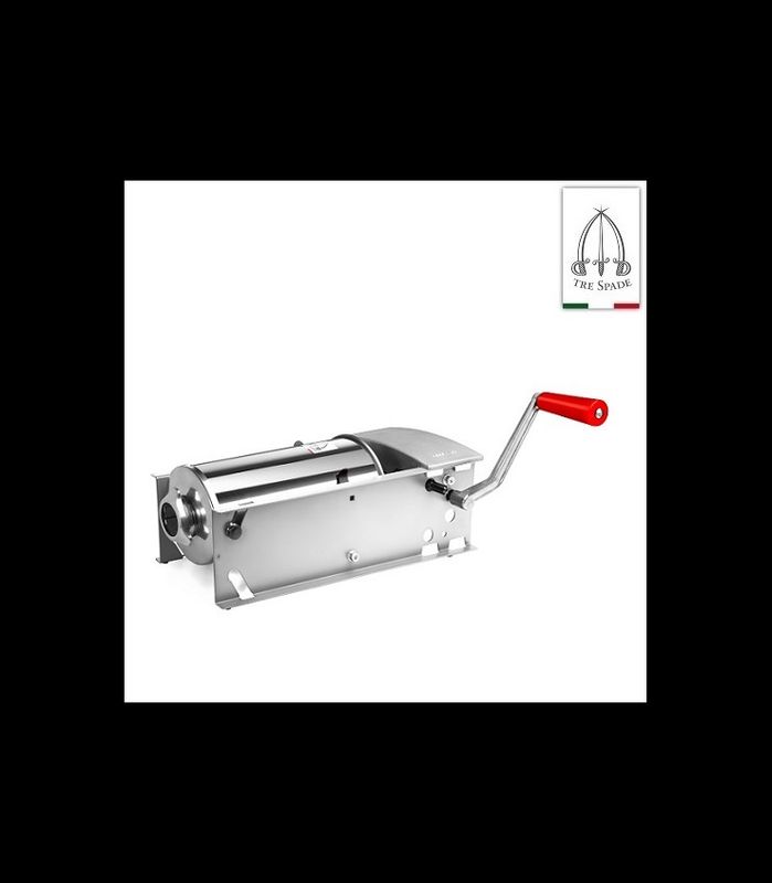 Tre Spade Pølsestapper  5L liggende Inox