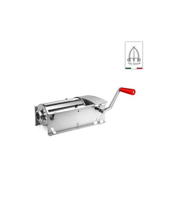 Hovedbilde Tre Spade Pølsestapper  5L liggende Inox