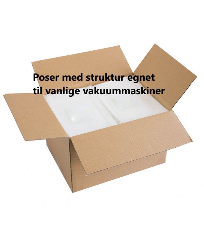 Trollvac embossed vacuum bags 20x20 cm box 1000 pcs