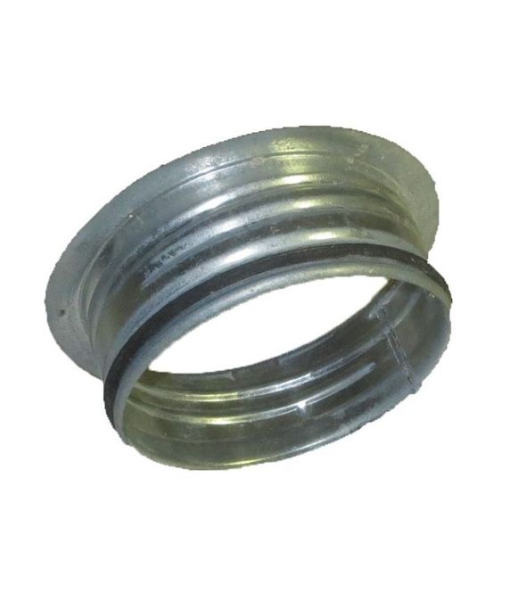 Hovedbilde Rørtilkopling for røykskap 125mm (Homsmoker)