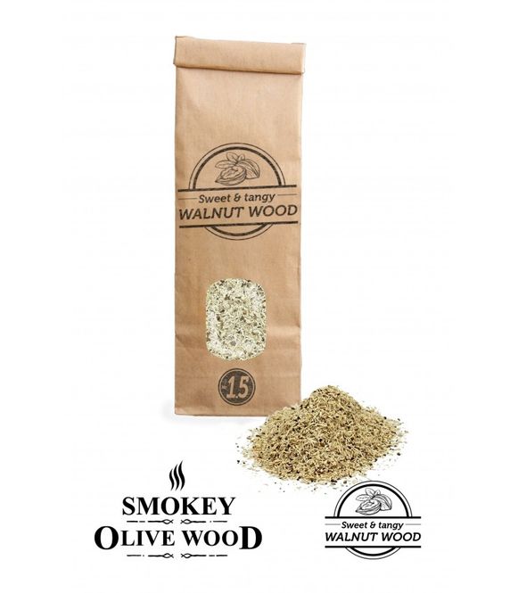Hovedbilde Røykemel av Valnøtttre Nº1.5 for Røykpistol  - Smokey Olive ...