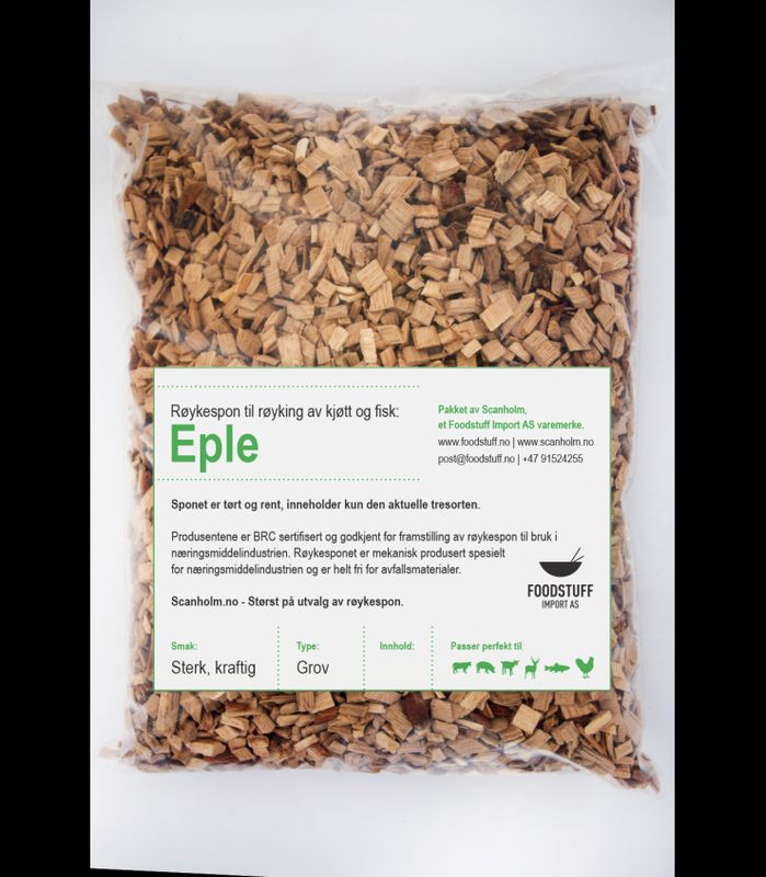 Fumy Apple Wood Chips COARSE | 3 Liters