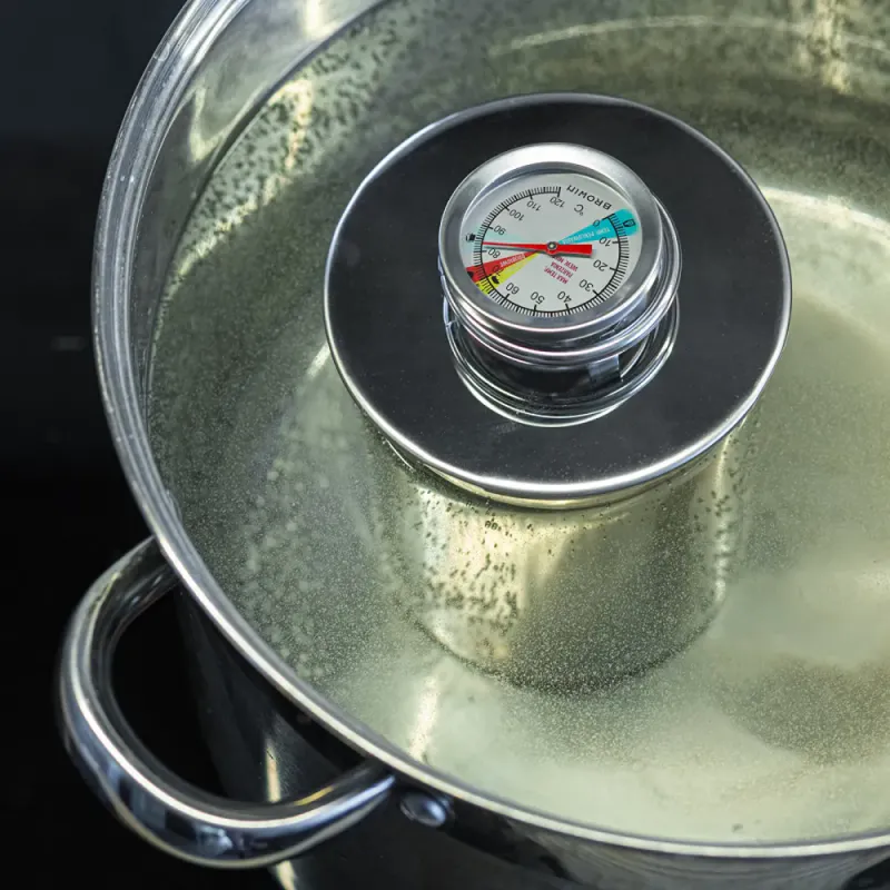 Termometer til påleggsform Browin